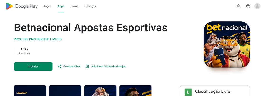 Ficha do pacote com.sel.two.locally na Google Play